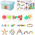 Blocs de construction colorés adaptés aux enfants de 3 à 4 ans