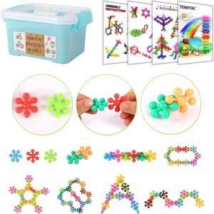 Blocs de construction colorés adaptés aux enfants de 3 à 4 ans