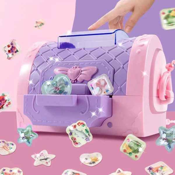 Machine à stickers pailletés pour enfants créatifs
