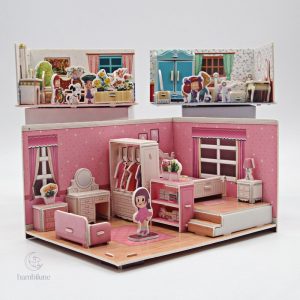 Puzzle 3D - Créez une chambre en trois dimensions !