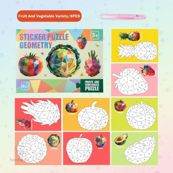 Puzzle créatif en 3D pour jouer et apprendre