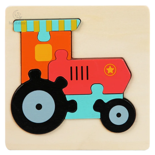 Puzzle en bois, jeu d'aventure