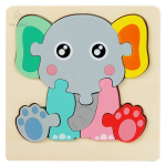 Puzzle animalier en bois