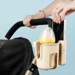 Support pour téléphone et boisson sur poussette