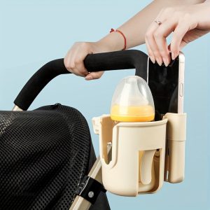 Support pour téléphone et boisson sur poussette