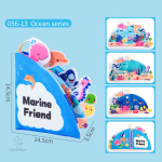 Livre coloré conçu pour les enfants en bas âge
