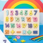 Puzzle coloré pour éveiller les tout-petits