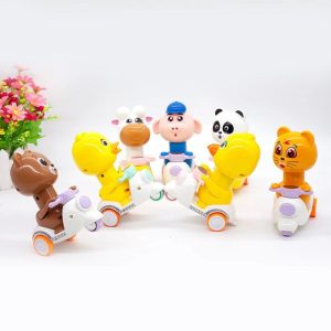 Moto animale colorée pour enfants en jouet