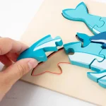 Casse-tête amusant avec dessins animés d'animaux pour enfants
