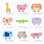 Jeu d'assemblage d'animaux pour développer l'identification