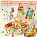 Création de jouets inspirés des animaux en bois