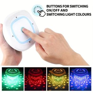 Jouet de bain Aqua Party avec lumières colorées