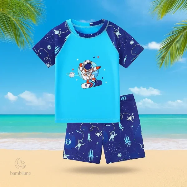 Vêtement enfant avec protection anti-UV