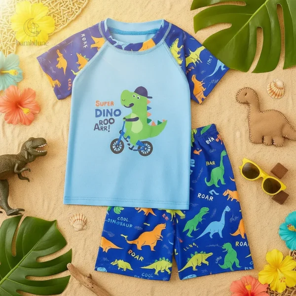 Tenue de natation pour enfants avec protection solaire