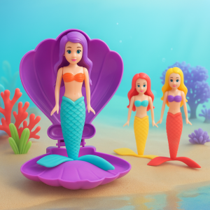 Jouet de natation sirène, idéal pour les petits nageurs