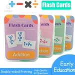 Flash cards colorées pour enseigner les bases de l'arithmétique