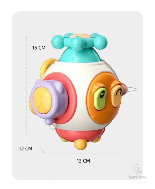 Cube coloré pour éveiller les sens des bébés
