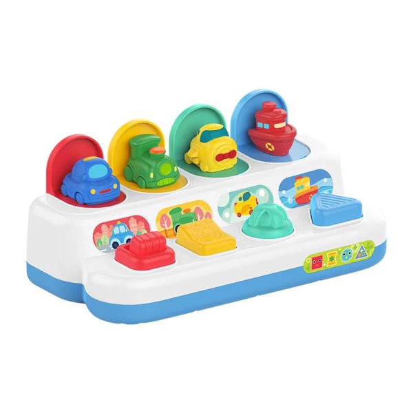 Jouet éducatif pour bébés - Appuyer et tourner