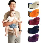 Porte-bébé ergonomique avec siège de support de hanche