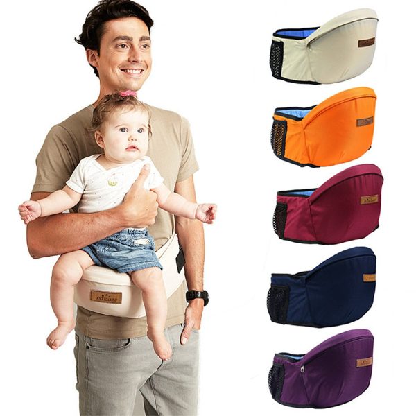 Porte-bébé ergonomique avec siège de support de hanche