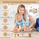 Ensemble d'instruments pour développer la créativité infantile