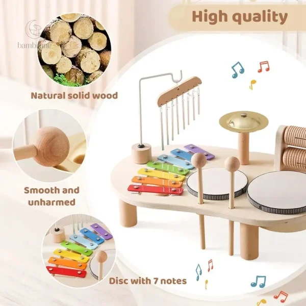 Baby Music Set : éveil auditif et sensoriel ludique