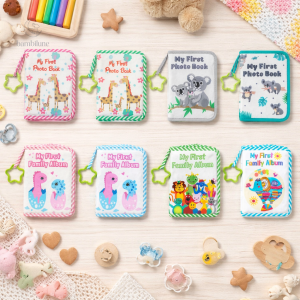 Baby Photo Album – Douceur & Souvenirs en tissu