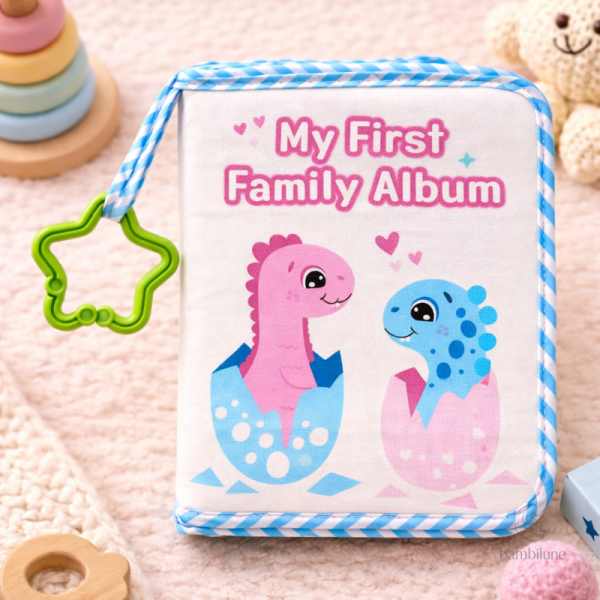 Album photo coloré pour les premières photos de bébé