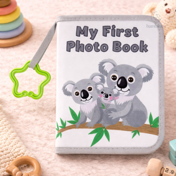 Album photo pour bébés : douceur et couleurs vives