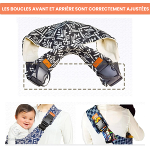 Porte-bébé souple et ajustable