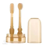 Brosses à dents en silicone Baby Smile pour enfants