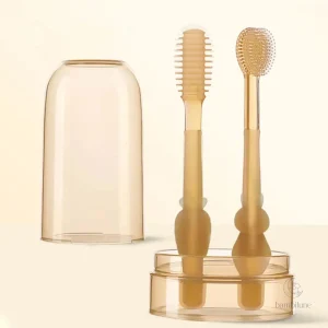 Set de brosses douces pour les gencives des tout-petits