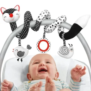 Baby Spiral Toy pour sièges auto et poussettes
