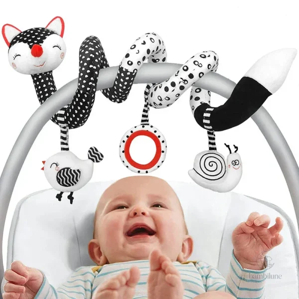 Baby Spiral Toy pour sièges auto et poussettes