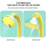 Douche à main colorée pour éveiller l'imagination des enfants