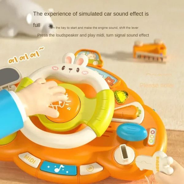 Jouet de conduite pour bébés, volant amusant et éducatif