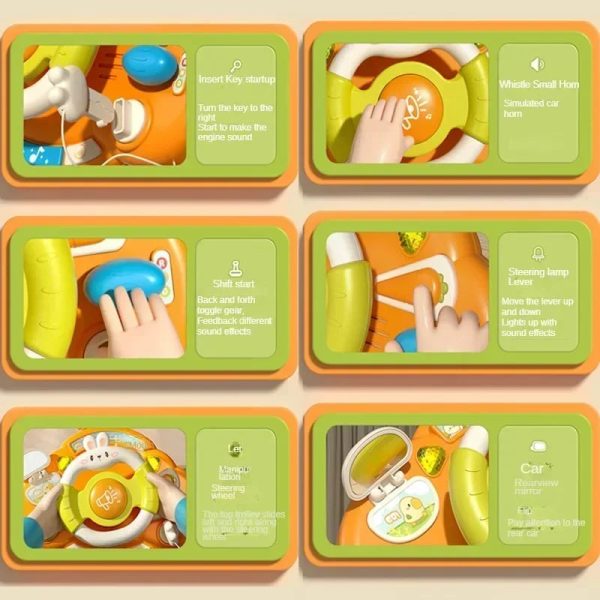 Baby Steering Wheel™ : jeu de simulation de conduite