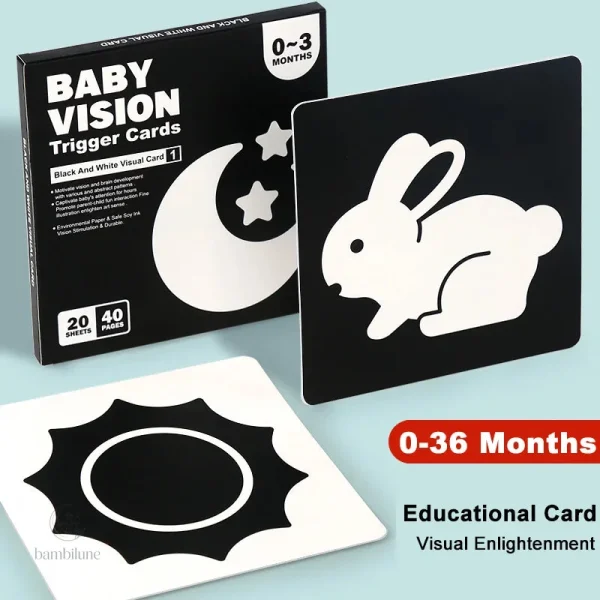 Baby Vision – Cartes d'activation pour bébé