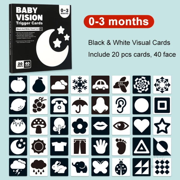 Cartes de stimulation pour les premiers mois