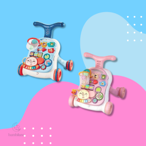 Baby Walker interactif 3 en 1 pour l'entraînement à la marche