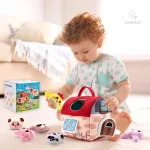 BabyBarn – Ferme avec animaux en peluche pour bébés