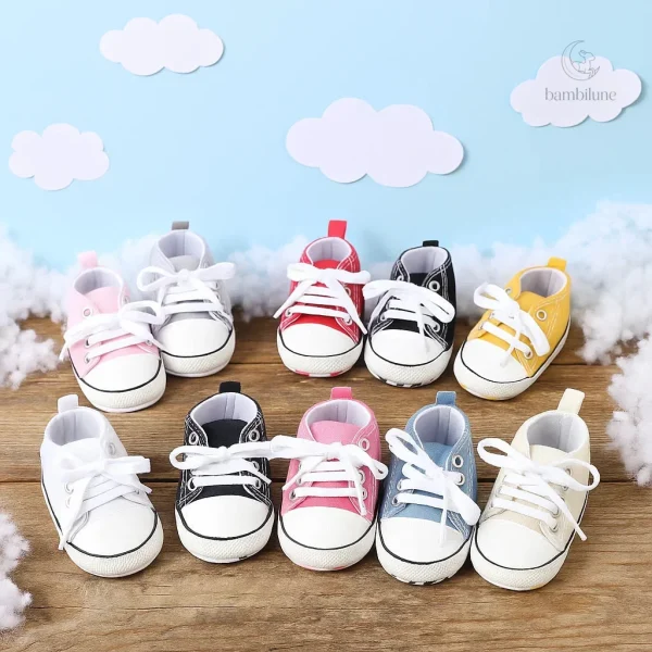 Baskets premiers pas BabyStride respirantes et souples