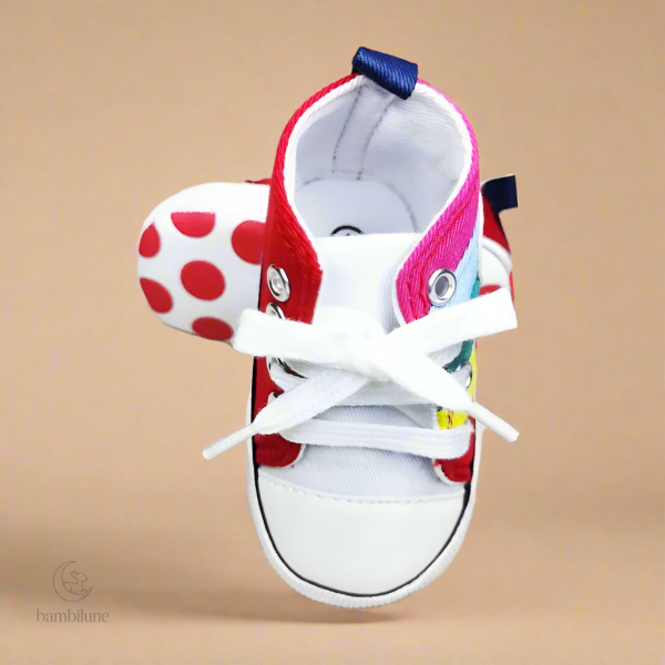 Baskets premiers pas BabyStride respirantes et souples - vue 7