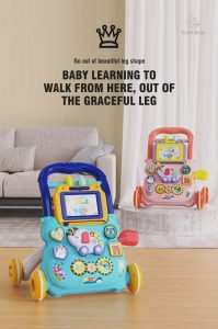 Jouet d'apprentissage : BabyWalker avec activités intégrées