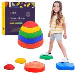 Balance Stones - Jeu d'équilibre sur pierres colorées