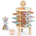 Balance Tower – Jeu de réflexion en bois pour enfants