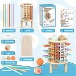 Balance interactive pour stimuler la logique et le jeu créatif