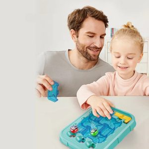 Jeu d'équilibre dans un labyrinthe captivant