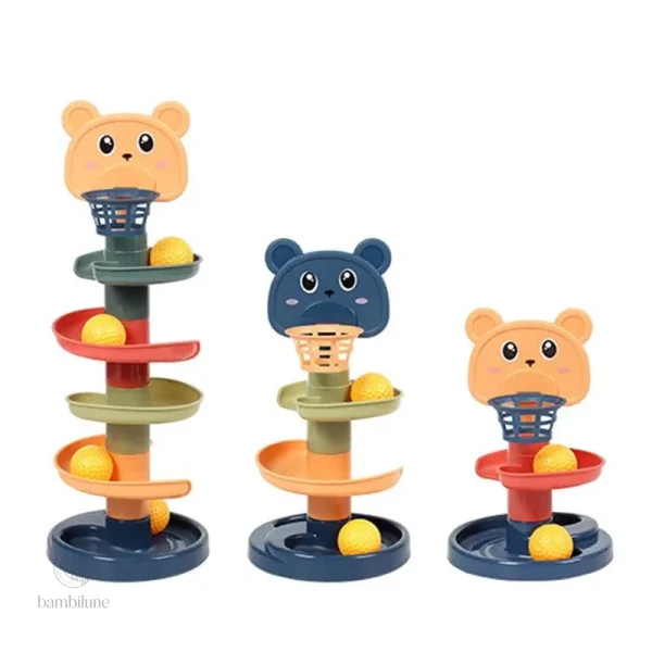 Jeu éducatif de toboggan pour les tout-petits