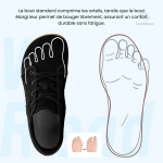 Baskets Barefoot enfants confort nez large - vue 2
